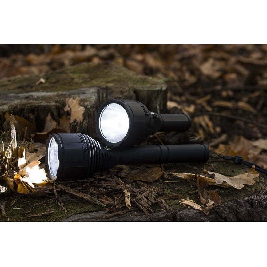 LED Stmievateľná nabíjacia baterka LED/30W/5V IPX7 3000 lm 4200 mAh