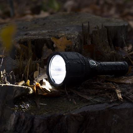 LED Stmievateľná nabíjacia baterka LED/30W/5V IPX7 3000 lm 4200 mAh