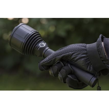 LED Stmievateľná nabíjacia baterka LED/30W/5V IPX7 3000 lm 8400 mAh