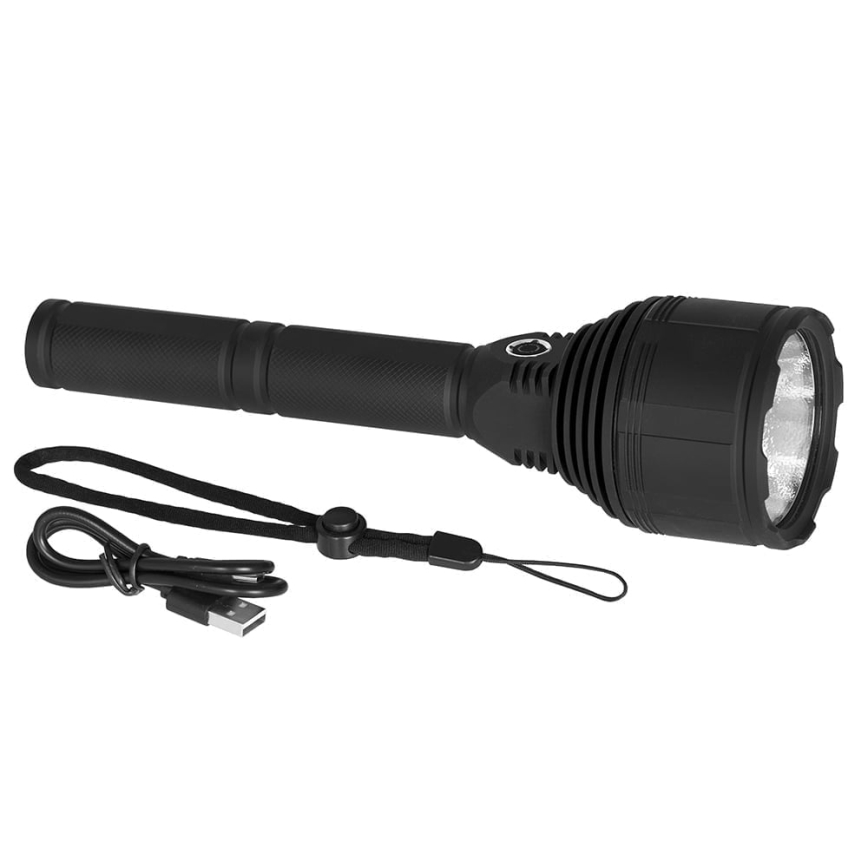 LED Stmievateľná nabíjacia baterka LED/30W/5V IPX7 3000 lm 8400 mAh