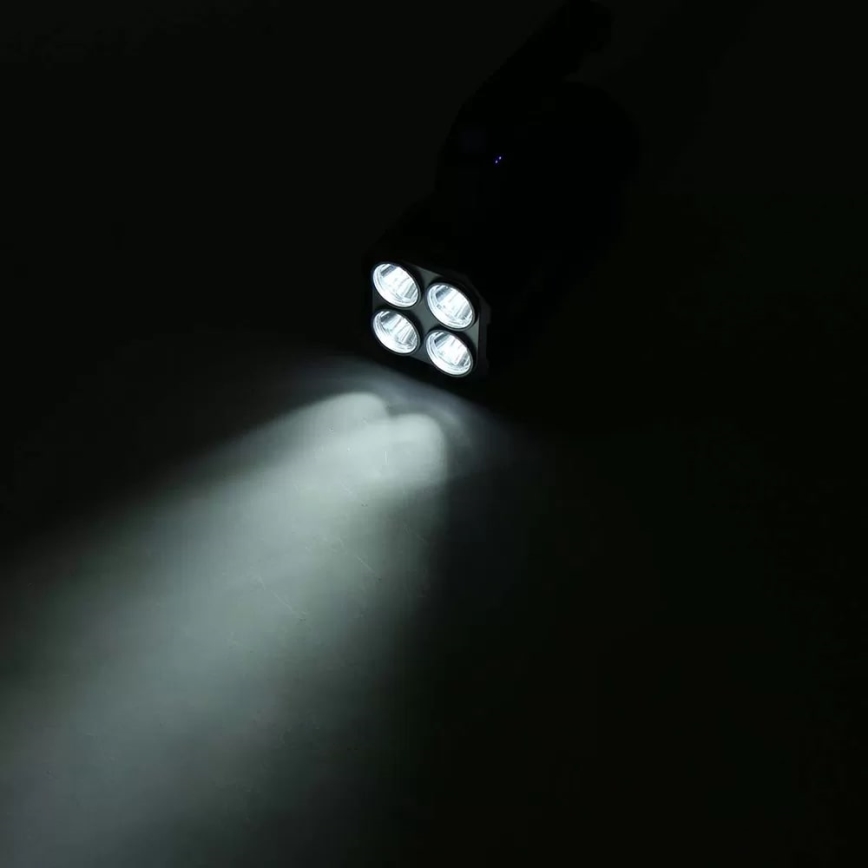 LED Stmievateľná nabíjacia baterka LED/5V IPX4 250 lm 1200 mAh