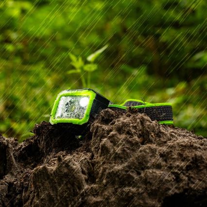 LED stmievateľná nabíjateľná čelovka so senzorom LED/10W/5V IP66 750 lm 1500 mAh