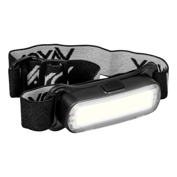 LED Stmievateľná nabíjacia čelovka LED/5V IPX4 300 lm 1200 mAh