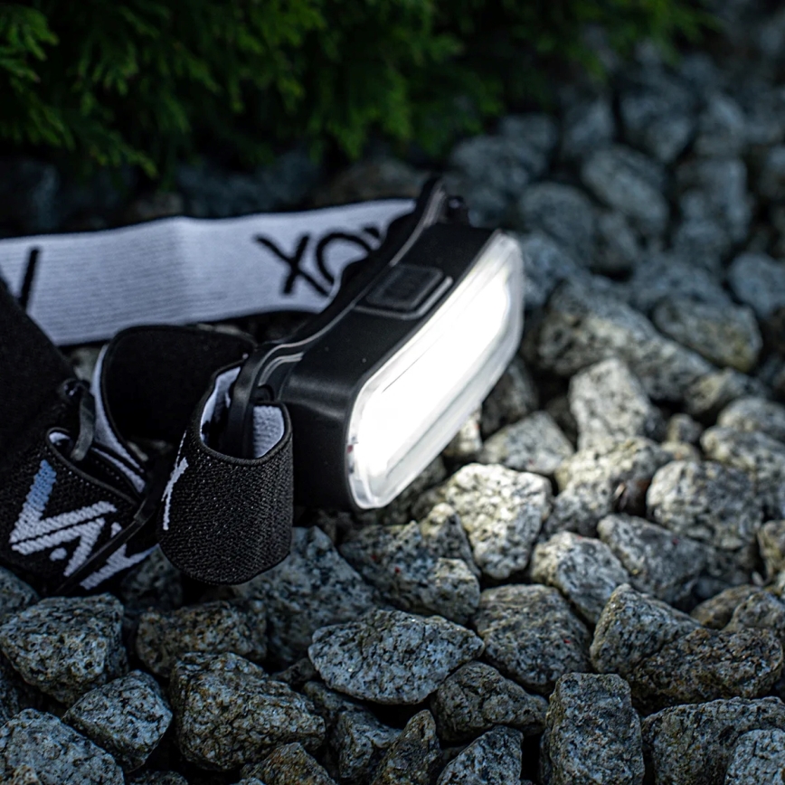 LED Stmievateľná nabíjacia čelovka LED/5V IPX4 300 lm 1200 mAh