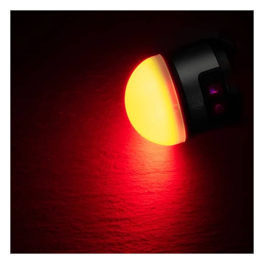 LED Stmievateľná nabíjacia čelovka LED/8W/5V IP42 210 lm 800 mAh