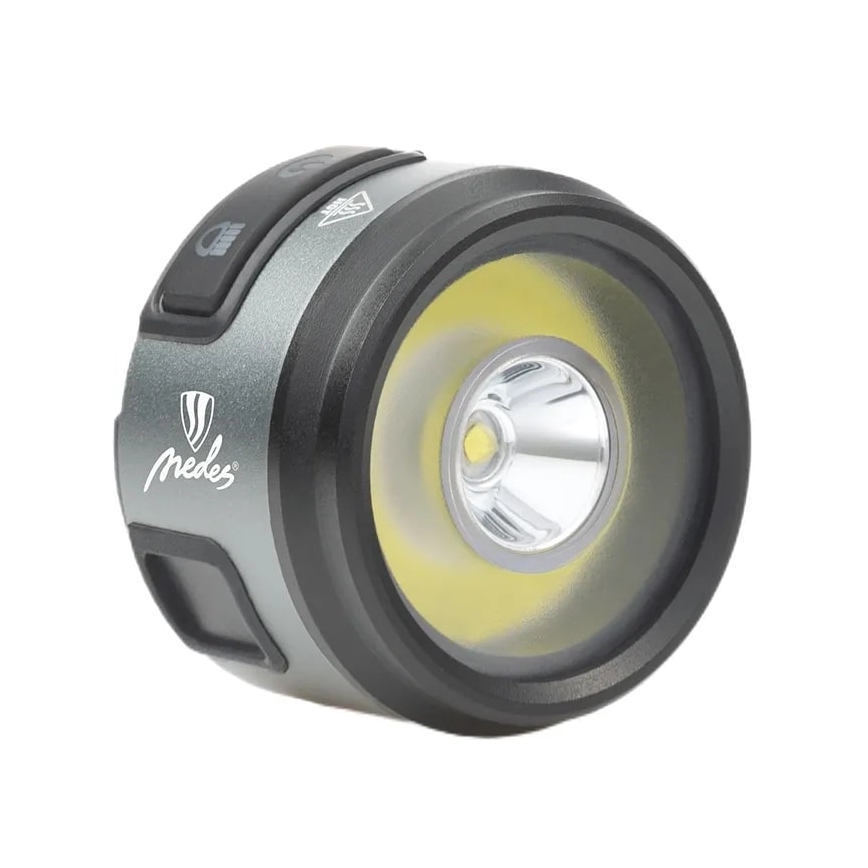 LED Stmievateľná nabíjacia čelovka LED/8W/5V IP42 210 lm 800 mAh