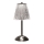 LED Stmievateľná nabíjacia dotyková stolná lampa LED/2,4W/5V 3000-6000K 1800 mAh lesklý chróm