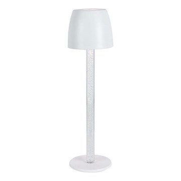 LED Stmievateľná nabíjacia dotyková stolná lampa LED/3W/5V 3000K 1800 mAh biela