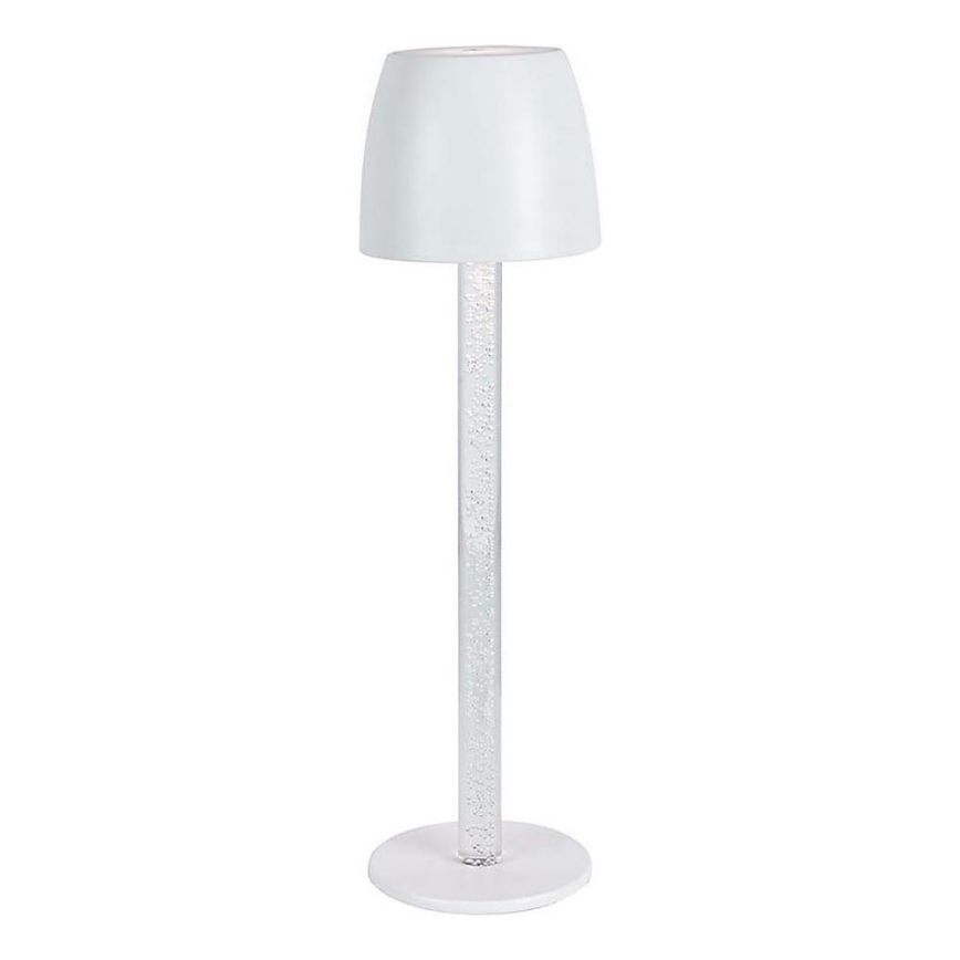 LED Stmievateľná nabíjacia dotyková stolná lampa LED/3W/5V 3000K 1800 mAh biela