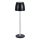 LED Stmievateľná nabíjacia dotyková stolná lampa LED/3W/5V 3000K 1800 mAh čierna
