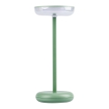 LED stmievateľná nabíjacia lampa FLUXY LED/1,7W/1800 mAh IP44 zelená