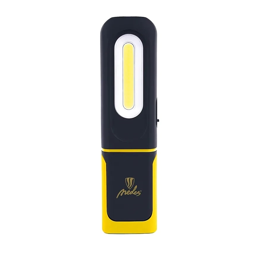 LED Stmievateľná nabíjacia pracovná baterka LED/8W/5V IP44 420 lm 1200 mAh