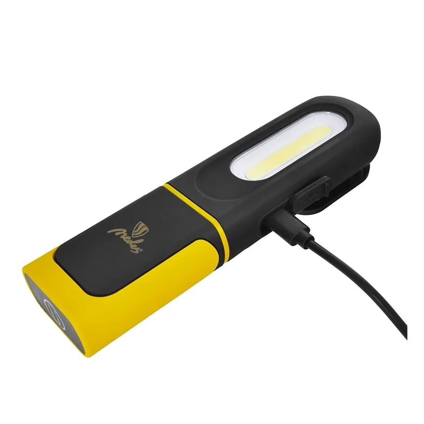 LED Stmievateľná nabíjacia pracovná baterka LED/8W/5V IP44 420 lm 1200 mAh