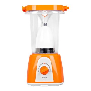 LED Stmievateľná nabíjacia solárna lampa s funkciou powerbanky LED/230V 710 lm 1600 mAh