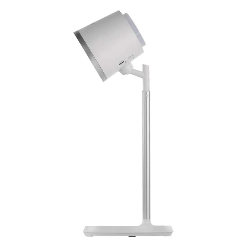 LED Stmievateľná nabíjacia stolná lampa 4v1 LED/6W/3,7V 3000K/4000K/6500K 1500mAh biela