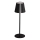 LED Stmievateľná nabíjacia stolná lampa INITA LED/1,2W/1800 mAh IP54 čierna