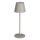 LED Stmievateľná nabíjacia stolná lampa INITA LED/1,2W/1800 mAh IP54 šedá