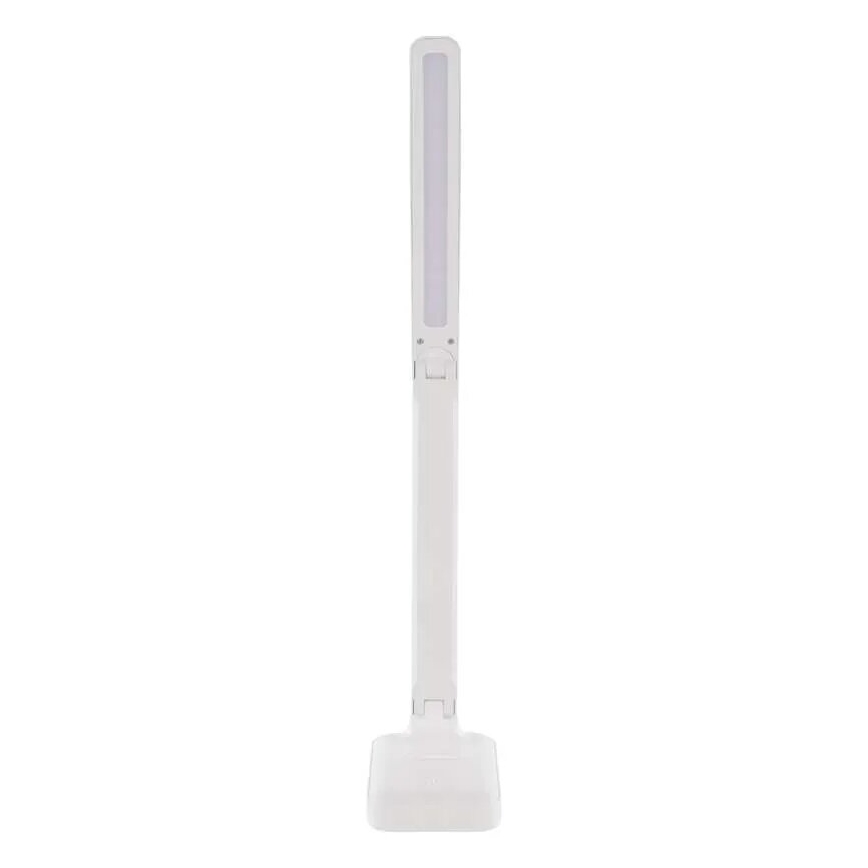 LED Stmievateľná nabíjacia stolná lampa LED/5W/3,7V 3000K/4000K/6500K 800mAh biela