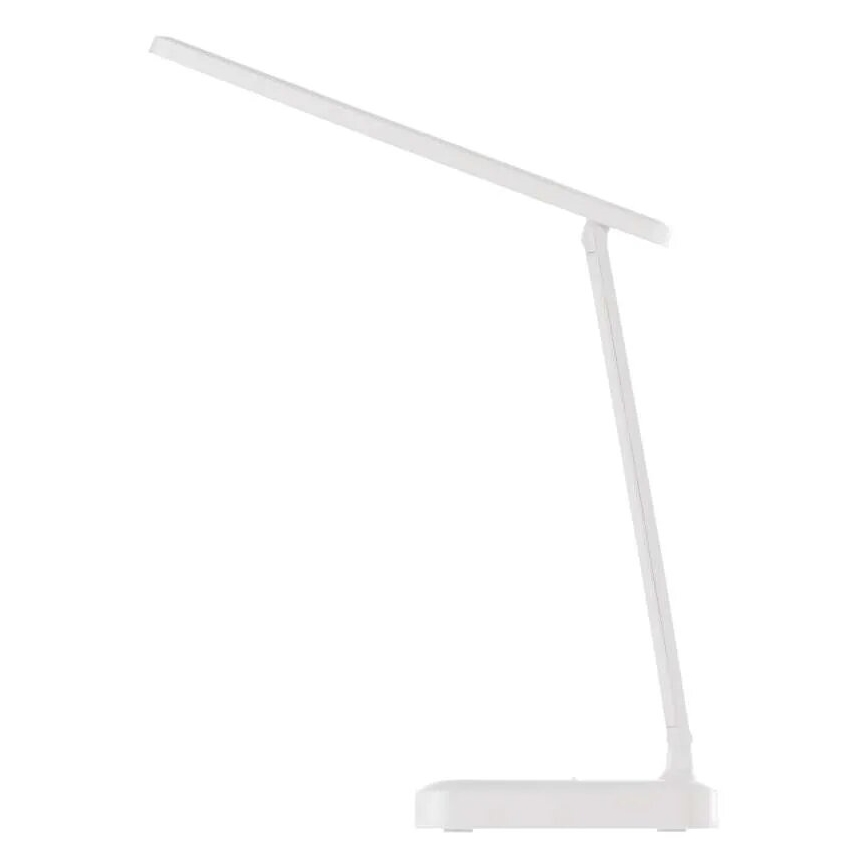 LED Stmievateľná nabíjacia stolná lampa LED/5W/3,7V 3000K/4000K/6500K 800mAh biela