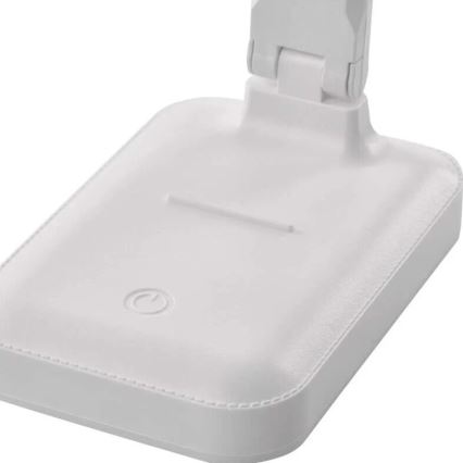 LED Stmievateľná nabíjacia stolná lampa LED/5W/3,7V 3000K/4000K/6500K 800mAh biela