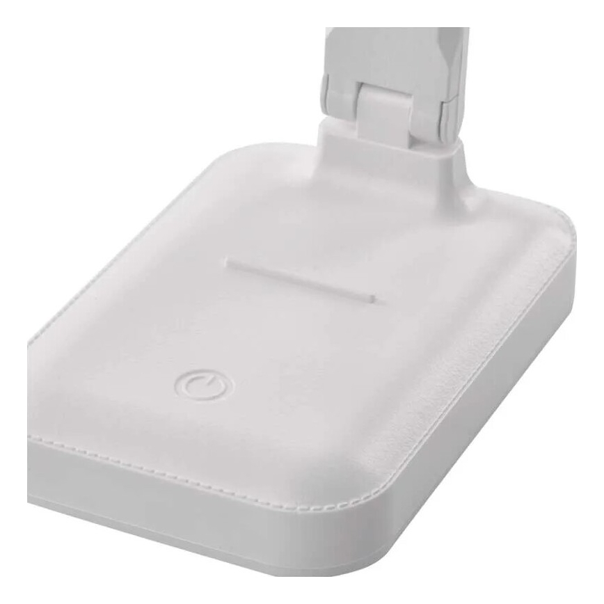 LED Stmievateľná nabíjacia stolná lampa LED/5W/3,7V 3000K/4000K/6500K 800mAh biela