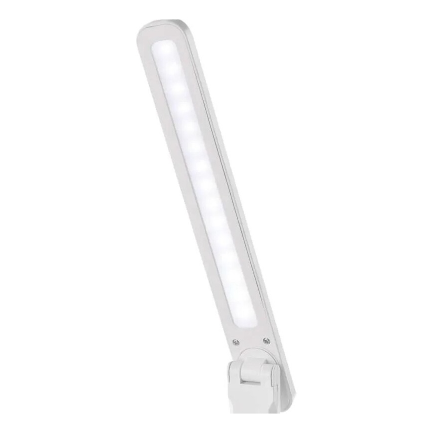 LED Stmievateľná nabíjacia stolná lampa LED/5W/3,7V 3000K/4000K/6500K 800mAh biela