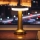 LED stmievateľná nabíjacia stolná lampa LONDON LED/2W/5V 2700K/4000K/6500K 400 mAh zlatá