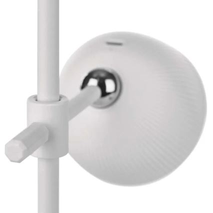 LED Stmievateľná nabíjacia stolná lampa magnetická 4v1 LED/4,2W/3,7V 4000K 1200mAh biela