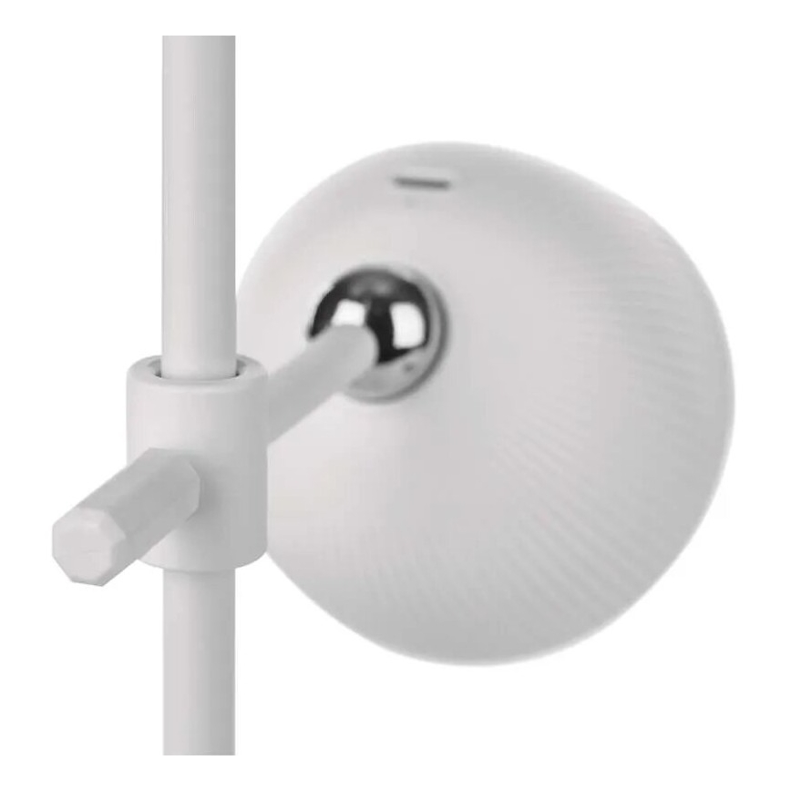 LED Stmievateľná nabíjacia stolná lampa magnetická 4v1 LED/4,2W/3,7V 4000K 1200mAh biela