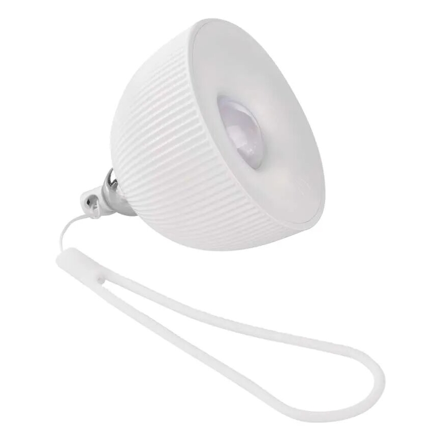 LED Stmievateľná nabíjacia stolná lampa magnetická 4v1 LED/4,2W/3,7V 4000K 1200mAh biela