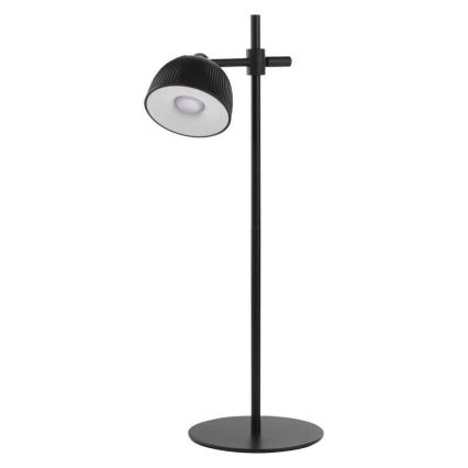 LED Stmievateľná nabíjacia stolná lampa magnetická 4v1 LED/4,2W/3,7V 4000K 1200mAh čierna