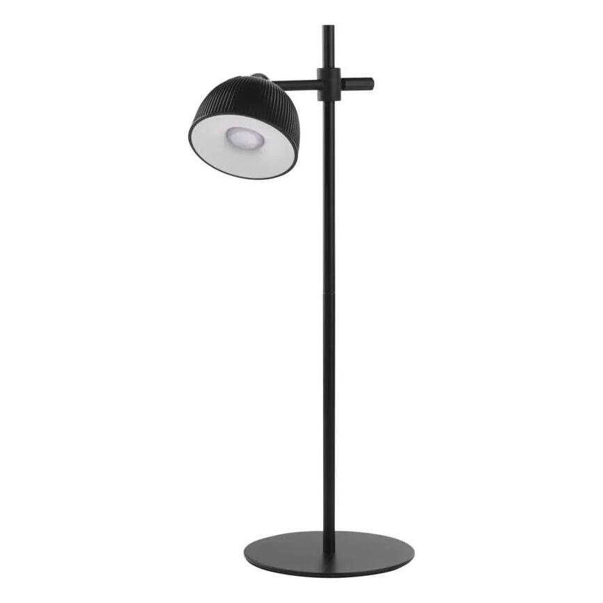 LED Stmievateľná nabíjacia stolná lampa magnetická 4v1 LED/4,2W/3,7V 4000K 1200mAh čierna