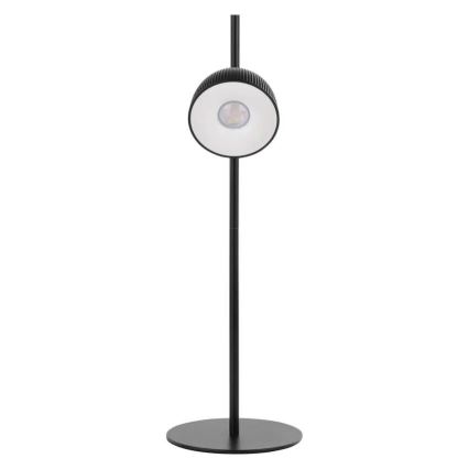 LED Stmievateľná nabíjacia stolná lampa magnetická 4v1 LED/4,2W/3,7V 4000K 1200mAh čierna