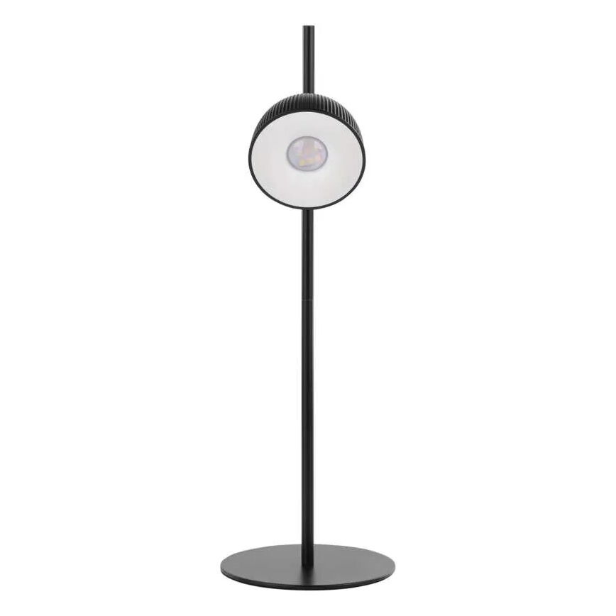 LED Stmievateľná nabíjacia stolná lampa magnetická 4v1 LED/4,2W/3,7V 4000K 1200mAh čierna