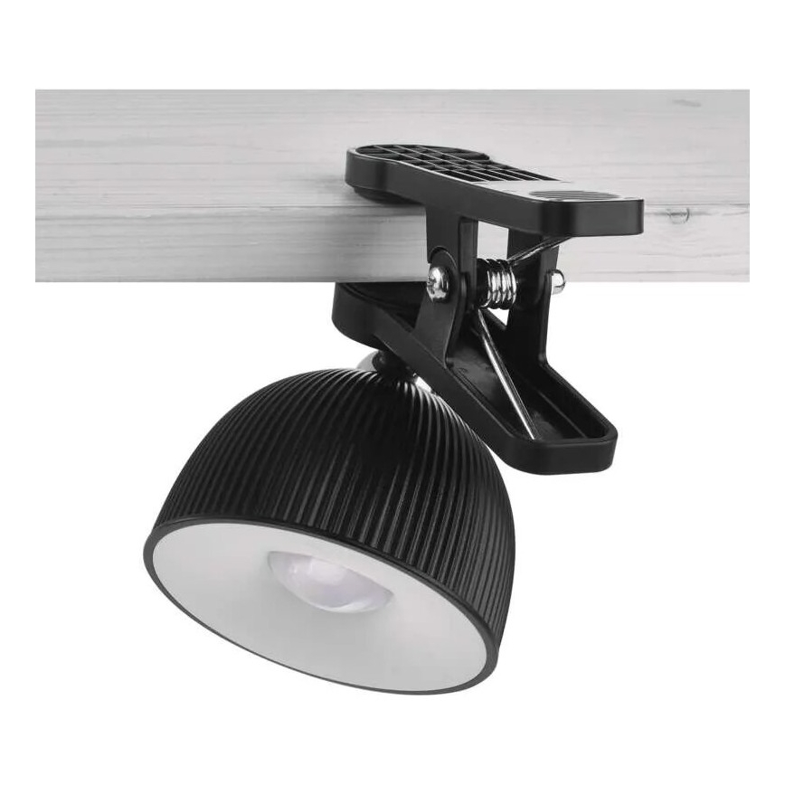LED Stmievateľná nabíjacia stolná lampa magnetická 4v1 LED/4,2W/3,7V 4000K 1200mAh čierna