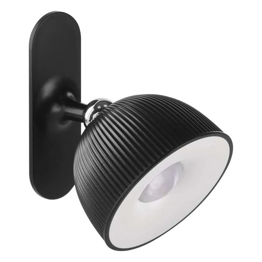 LED Stmievateľná nabíjacia stolná lampa magnetická 4v1 LED/4,2W/3,7V 4000K 1200mAh čierna