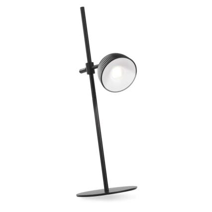 LED Stmievateľná nabíjacia stolná lampa magnetická 4v1 LED/4,2W/3,7V 4000K 1200mAh čierna