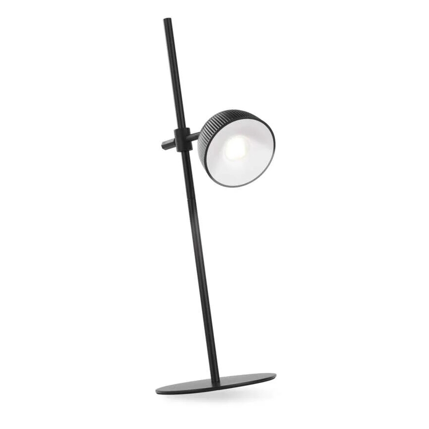 LED Stmievateľná nabíjacia stolná lampa magnetická 4v1 LED/4,2W/3,7V 4000K 1200mAh čierna
