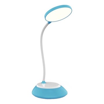 LED Stmievateľná nabíjacia stolná lampa VISUA LED/5W/5V 3000-5000K 1200 mAh modrá