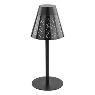 LED Stmievateľná nabíjacia vonkajšia stolná lampa LED/4,2W/5V 2200mAh IP44