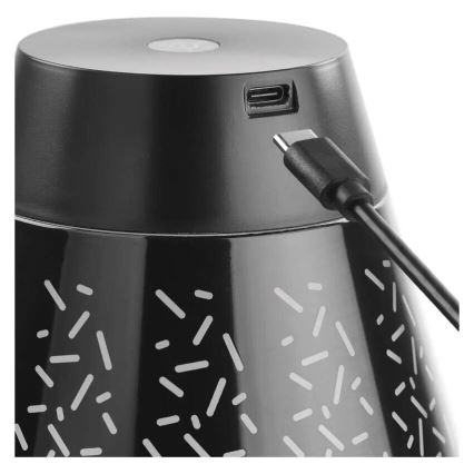 LED Stmievateľná nabíjacia vonkajšia stolná lampa LED/4,2W/5V 2200mAh IP44