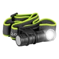 LED stmievateľná nabíjateľná čelovka s červeným svetlom 3v1 LED/10W/5V IP66 500 lm 800 mAh