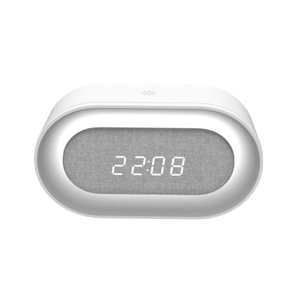 LED Stmievateľná nočná lampička s budíkom KAJA LED/1,3W/5V 3000K