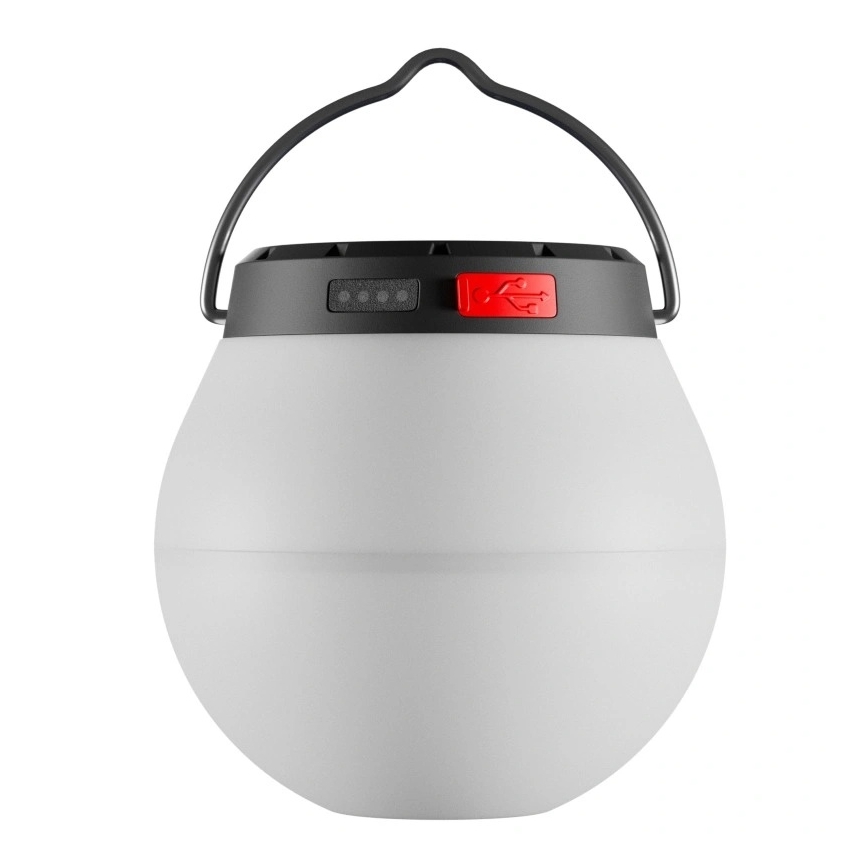 LED Stmievateľná prenosná solárna nabíjacia lampa LUMINA ORB LED/5V 800 mAh