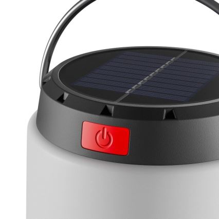 LED stmievateľná prenosná solárna nabíjacia lampa LUMINA TUBO LED/5V 800 mAh