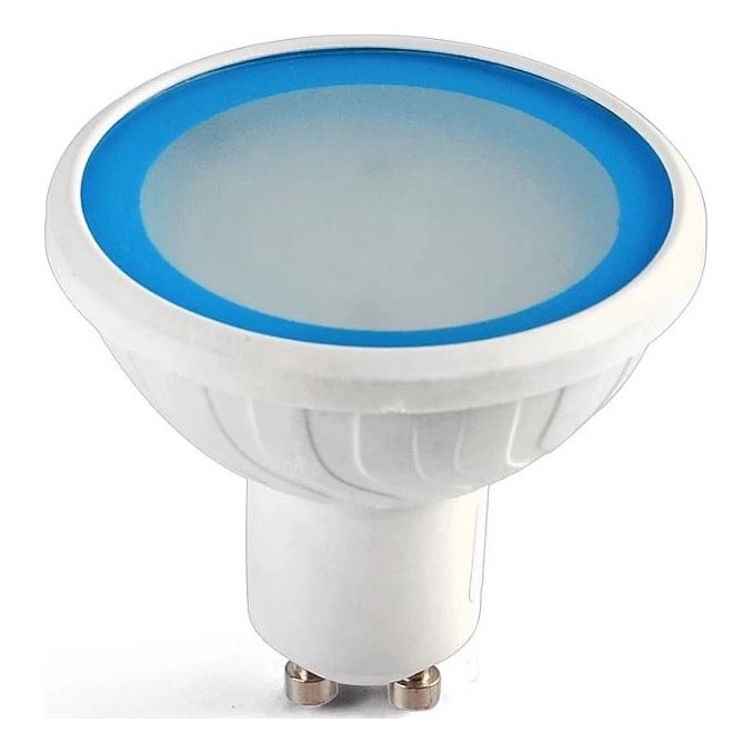 LED Stmievateľná reflektorová žiarovka EASY CONNECT GU10/4W/230V modrá