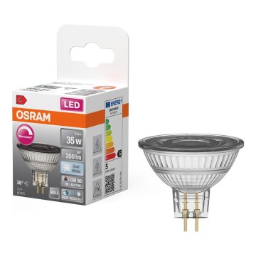 LED stmievateľná reflektorová žiarovka MR16 GU5,3/5W/12V 4000K 36° CRI 90 - Osram