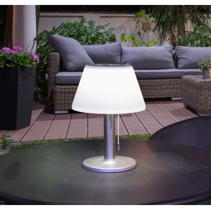 LED Stmievateľná solárna lampa VIOLA LED/3,7V 1200 mAh IP44