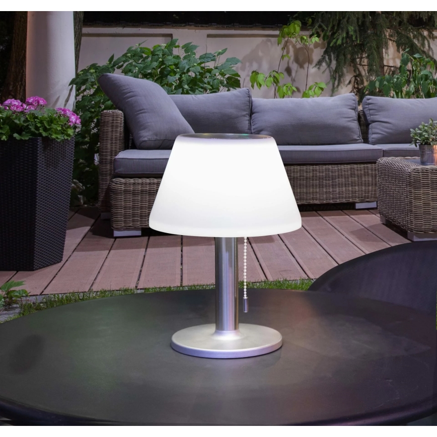 LED Stmievateľná solárna lampa VIOLA LED/3,7V 1200 mAh IP44