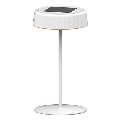 LED Stmievateľná solárna nabíjacia stolná lampa VIVIEN LED/3W/5V 2700K 1600 mAh IP54 biela